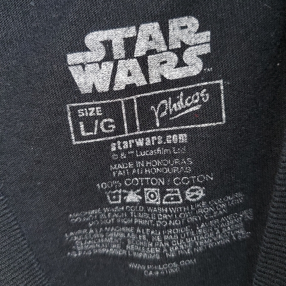 Star Wars Darth Vader Graphic T-Shirt - Size L - Picture 2 of 3